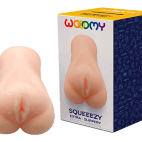 Masturbador Realista Wooomy Squeeezy
