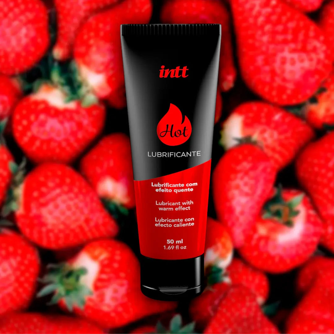 Lubricante Hot con Sabor a Frutilla