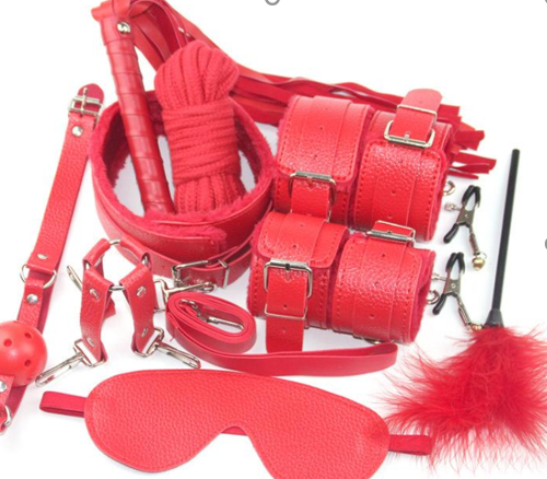 BDSM Fetish Kit Rojo